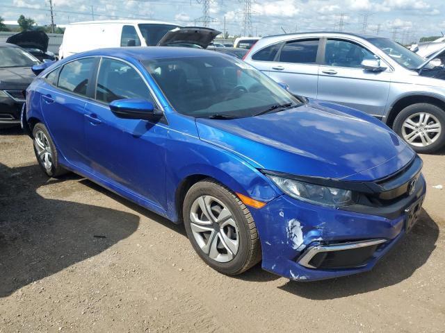 2HGFC2F68KH578596 - 2019 HONDA CIVIC LX BLUE photo 4