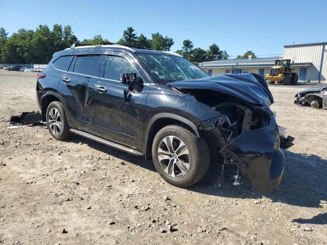 5TDGZRBH9NS597732 - 2022 TOYOTA HIGHLANDER XLE Սև լուսանկար 4