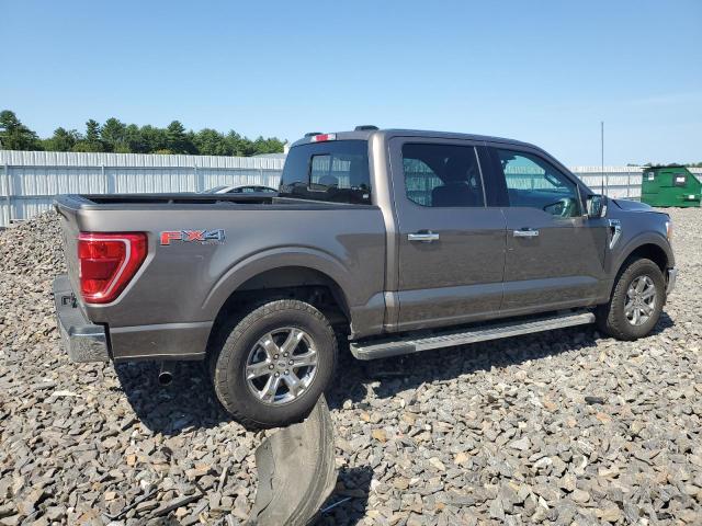 1FTFW1E85PFC96590 - 2023 FORD F150 SUPERCREW GRAY photo 3