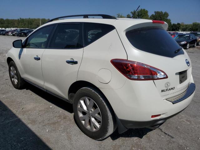 JN8AZ1MU6EW403762 - 2014 NISSAN MURANO S WHITE photo 2