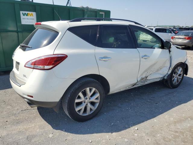 JN8AZ1MU6EW403762 - 2014 NISSAN MURANO S WHITE photo 3