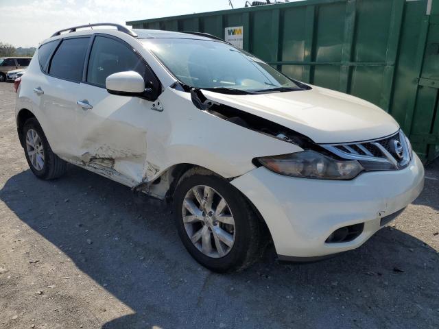 JN8AZ1MU6EW403762 - 2014 NISSAN MURANO S WHITE photo 4