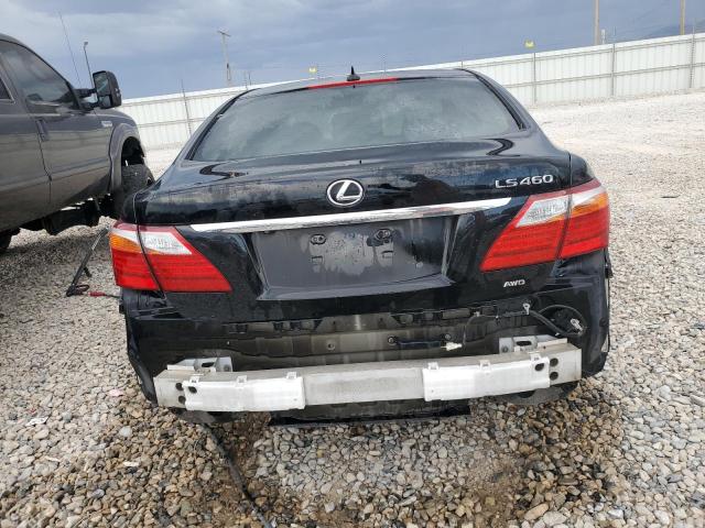 JTHCL1EF6B5008941 - 2011 LEXUS LS 460 BLACK photo 6