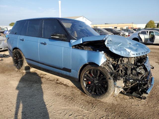 SALGV2FE1HA353781 - 2017 LAND ROVER RANGE ROVE AUTOBIOGRAPHY BLUE photo 4