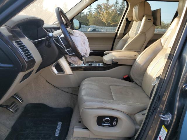 SALGV2FE1HA353781 - 2017 LAND ROVER RANGE ROVE AUTOBIOGRAPHY BLUE photo 7