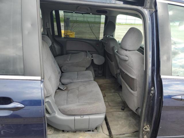 5FNRL38427B044715 - 2007 HONDA ODYSSEY EX BLUE photo 10