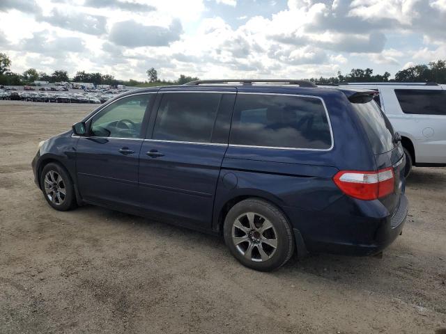 5FNRL38427B044715 - 2007 HONDA ODYSSEY EX BLUE photo 2