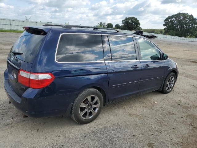 5FNRL38427B044715 - 2007 HONDA ODYSSEY EX BLUE photo 3
