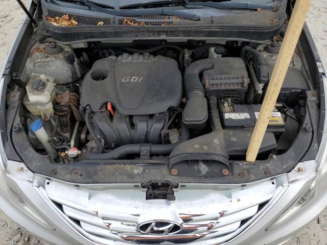 5NPEC4AC2BH145639 - 2011 HYUNDAI SONATA SE 银色 照片 11