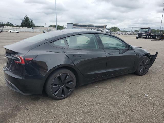 5YJ3E1EAXRF827105 - 2024 TESLA MODEL 3 Қара фото 3