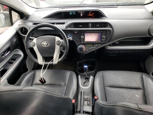 JTDKDTB33E1560036 - 2014 TOYOTA PRIUS C SILVER photo 8