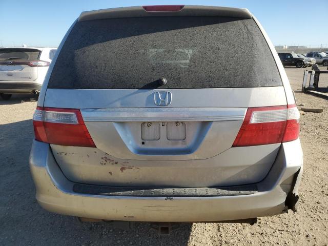 5FNRL38746B501811 - 2006 HONDA ODYSSEY EXL SILVER photo 6