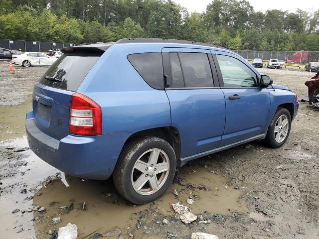 1J8FT47097D265932 - 2007 JEEP COMPASS BLUE photo 3