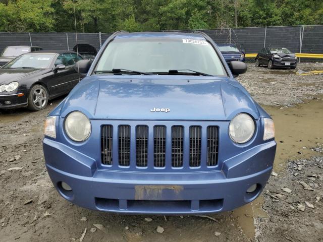 1J8FT47097D265932 - 2007 JEEP COMPASS BLUE photo 5