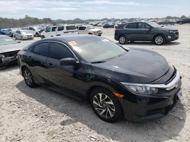 2HGFC2F74JH590980 - 2018 HONDA CIVIC EX BLACK photo 4