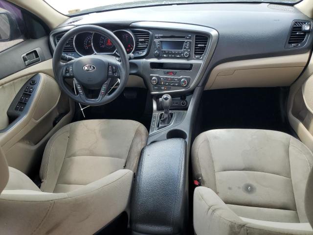 5XXGM4A71DG129679 - 2013 KIA OPTIMA LX BURGUNDY photo 8