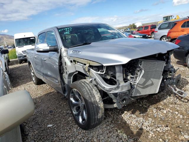 1C6SRFHT4KN788181 - 2019 RAM 1500 LIMITED GRAY photo 4