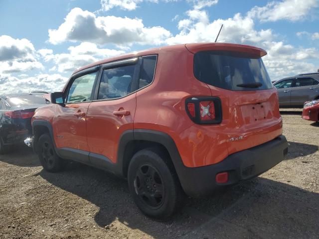 ZACCJBAT8GPC79300 - 2016 JEEP RENEGADE SPORT ORANGE photo 2