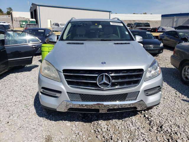 4JGDA5HB6CA003660 - 2012 MERCEDES-BENZ ML 350 4MATIC SILVER photo 5