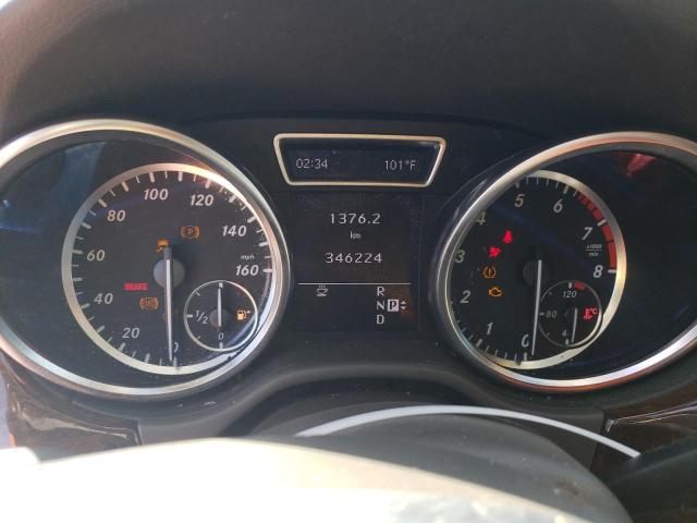 4JGDA5HB6CA003660 - 2012 MERCEDES-BENZ ML 350 4MATIC SILVER photo 9