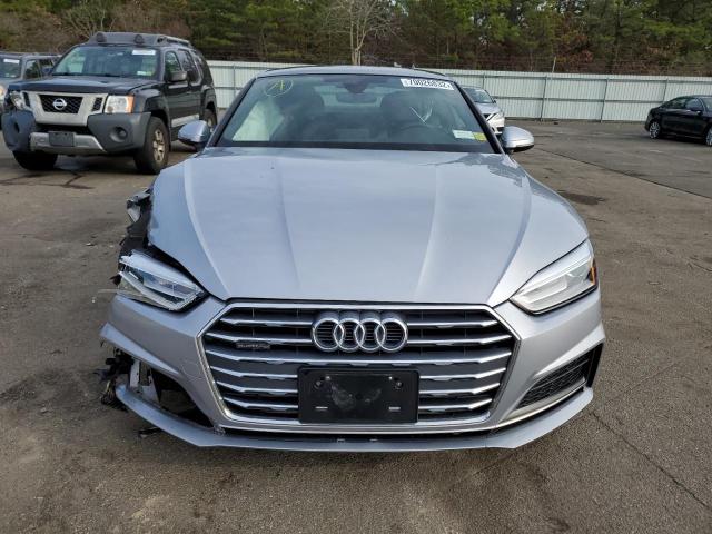 WAUSNAF5XJA088633 - 2018 AUDI A5 PREMIUM S LINE SILVER photo 5