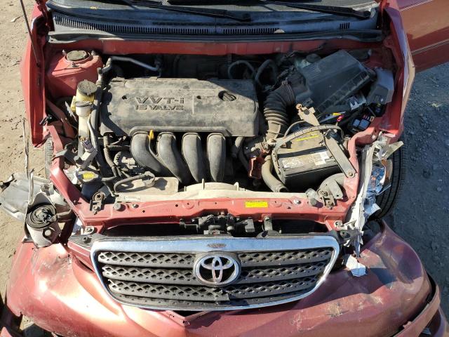 2T1BR32EX8C879985 - 2008 TOYOTA COROLLA CE 勃艮第红 照片 11