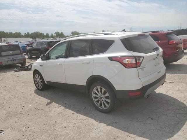 1FMCU0J95JUB42154 - 2018 FORD ESCAPE TITANIUM WHITE photo 2