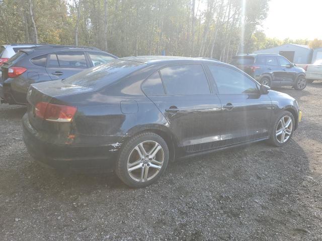 3VW2K7AJ9EM243844 - 2014 VOLKSWAGEN JETTA BASE შავი ფოტო 3