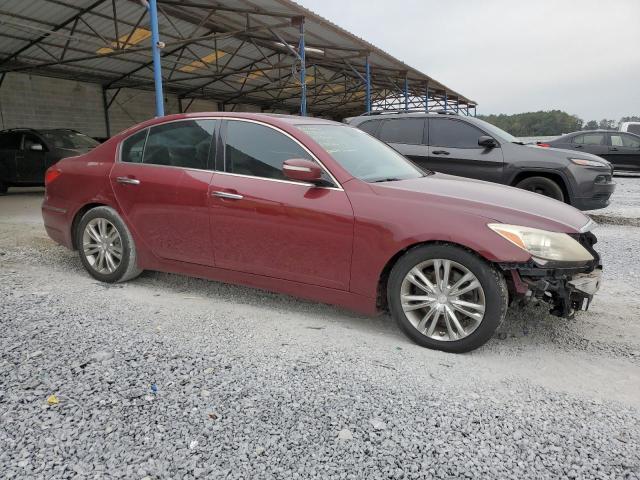 KMHGC4DD3DU221046 - 2013 HYUNDAI GENESIS 3.8L BURGUNDY photo 4