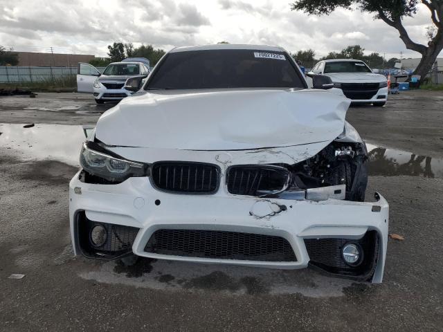 WBA8B9G54JNU99020 - 2018 BMW 330 I WHITE photo 5