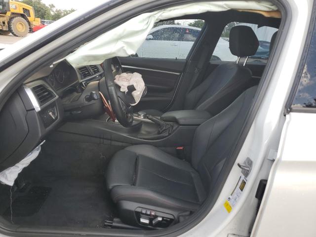WBA8B9G54JNU99020 - 2018 BMW 330 I WHITE photo 7
