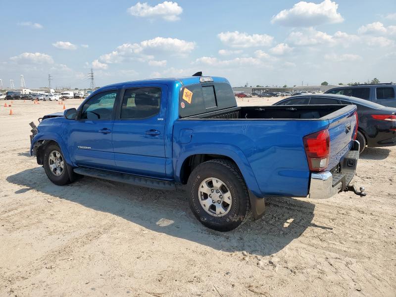 5TFAZ5CN9JX066764 - 2018 TOYOTA TACOMA DOUBLE CAB Bleu photo 2