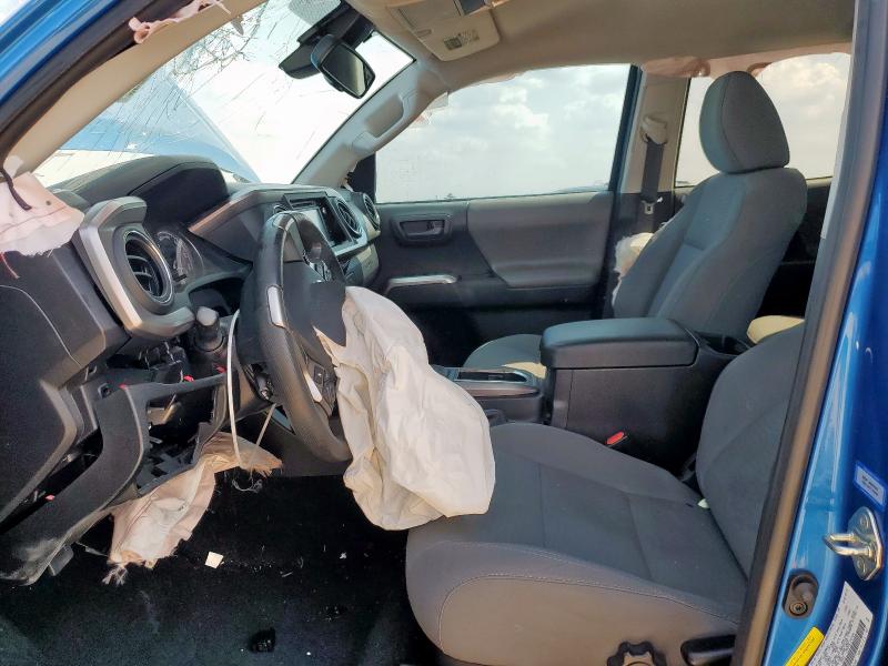 5TFAZ5CN9JX066764 - 2018 TOYOTA TACOMA DOUBLE CAB Bleu photo 7