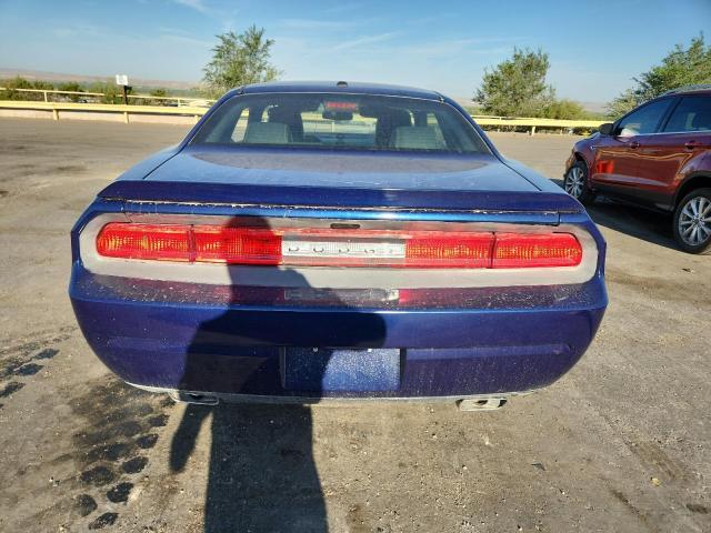 2B3CJ4DG5BH535060 - 2011 DODGE CHALLENGER BLUE photo 6