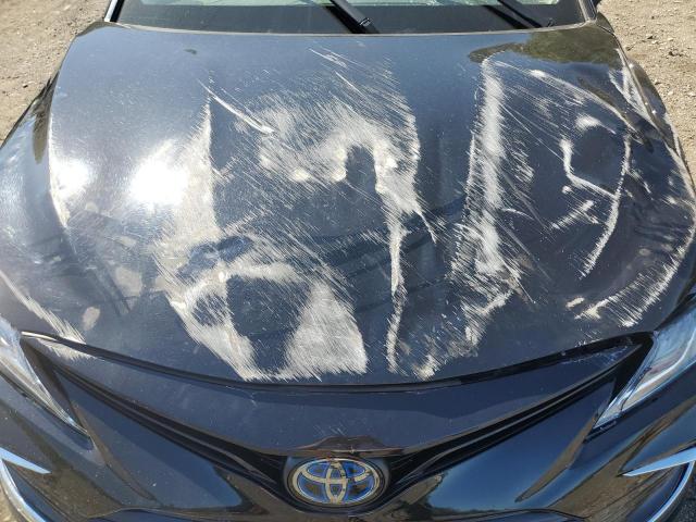 4T1F31AK5NU579263 - 2022 TOYOTA CAMRY XLE BLACK photo 11