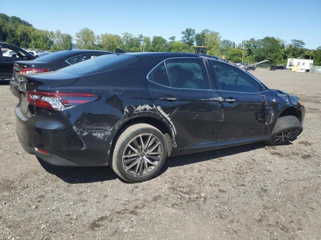 4T1F31AK5NU579263 - 2022 TOYOTA CAMRY XLE BLACK photo 3