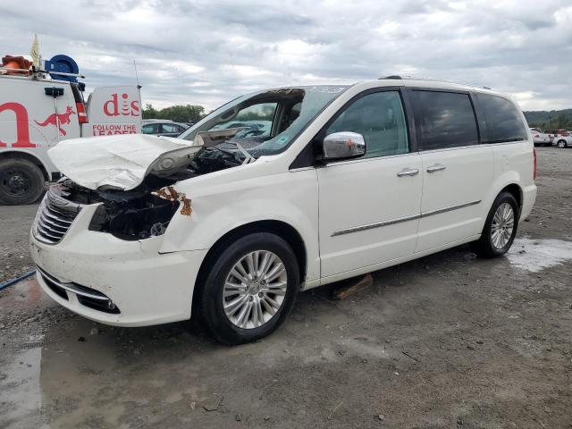 2C4RC1GG9CR208556 - 2012 CHRYSLER TOWN & COU LIMITED WHITE photo 1