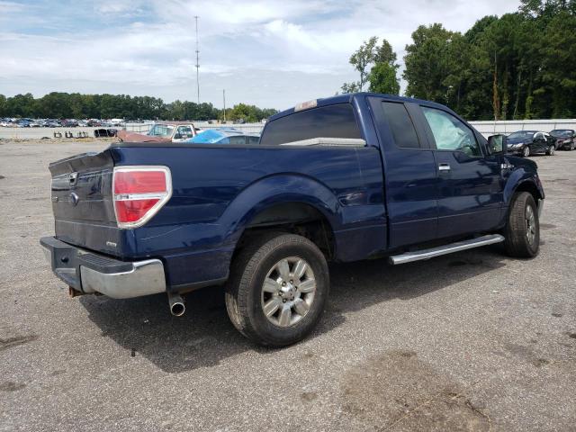 1FTEX1CM3BKD16490 - 2011 FORD F150 SUPER CAB BLUE photo 3