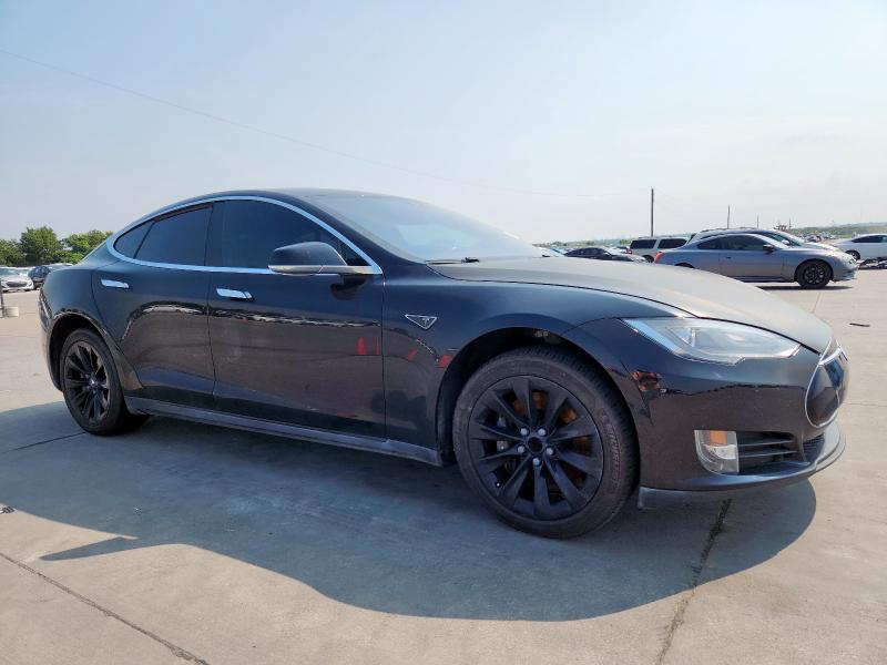 5YJSA1S17EFP62168 - 2014 TESLA MODEL S BLACK photo 4