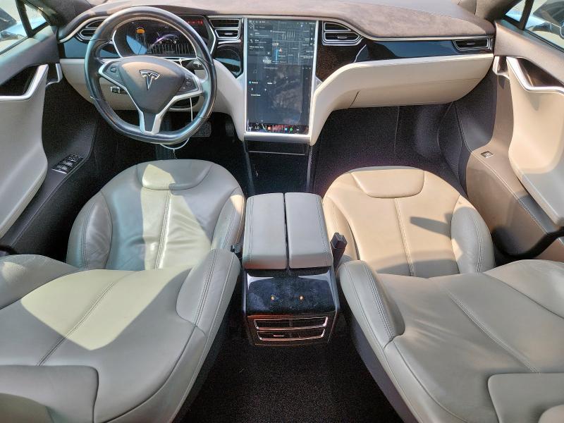 5YJSA1S17EFP62168 - 2014 TESLA MODEL S BLACK photo 8