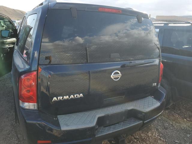 5N1AA08D18N606443 - 2008 NISSAN ARMADA SE BLUE photo 6