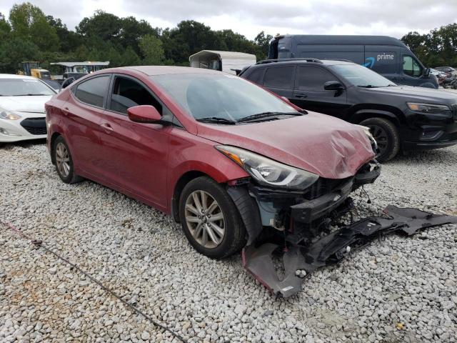 5NPDH4AE2GH657827 - 2016 HYUNDAI ELANTRA SE BURGUNDY photo 4