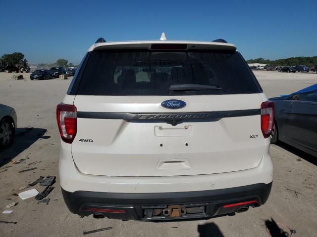 1FM5K8D82HGD63901 - 2017 FORD EXPLORER XLT Biały zdjęcie 6