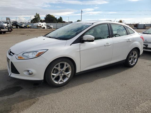 1FAHP3H25CL347645 - 2012 FORD FOCUS SEL WHITE photo 1