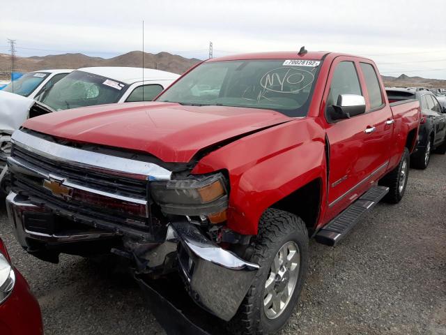 1GC2KWEG2FZ128515 - 2015 CHEVROLET SILVERADO K2500 HEAVY DUTY LTZ RED photo 1