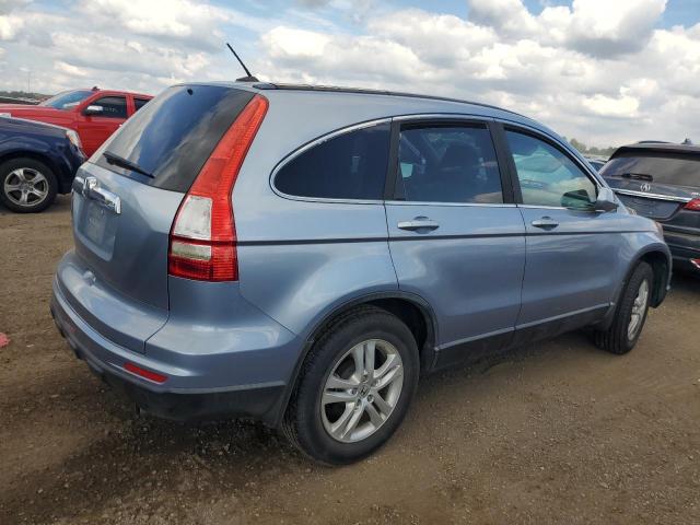 5J6RE3H71AL024684 - 2010 HONDA CR-V EXL BLUE photo 3