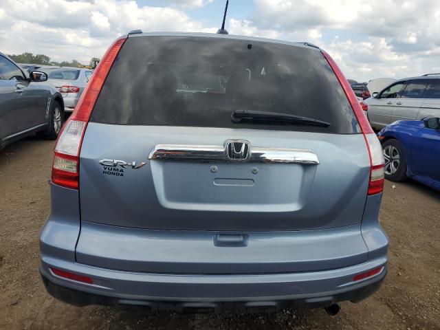 5J6RE3H71AL024684 - 2010 HONDA CR-V EXL BLUE photo 6