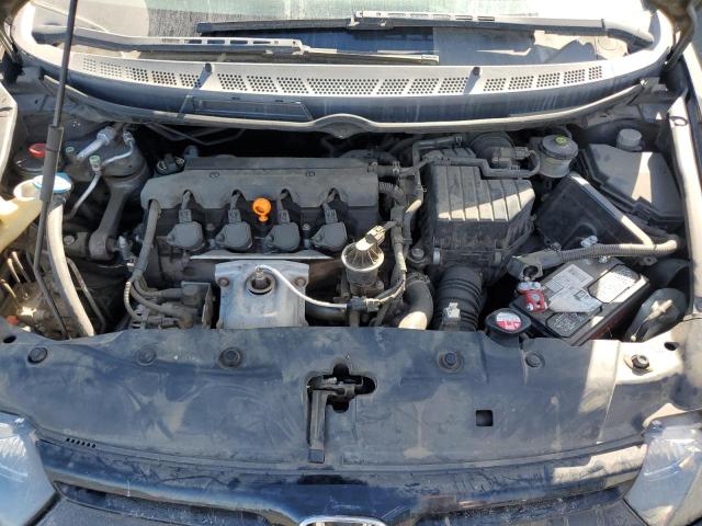 2HGFG11877H572870 - 2007 HONDA CIVIC EX BLACK photo 11