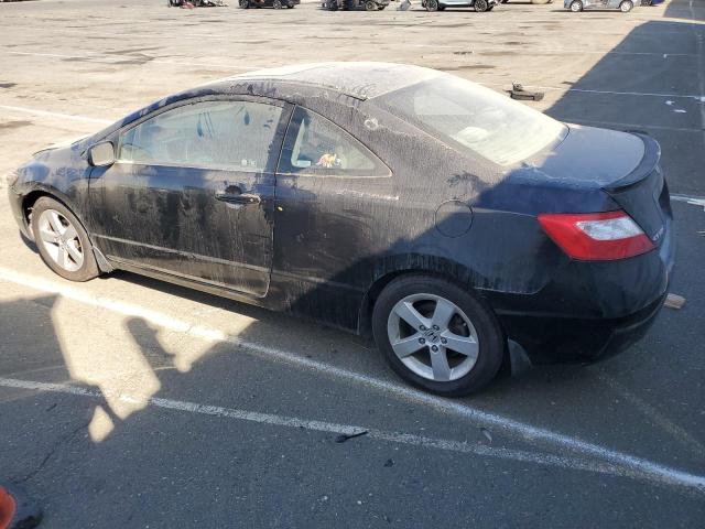 2HGFG11877H572870 - 2007 HONDA CIVIC EX BLACK photo 2