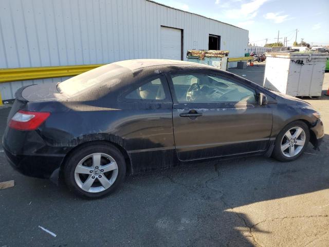 2HGFG11877H572870 - 2007 HONDA CIVIC EX BLACK photo 3